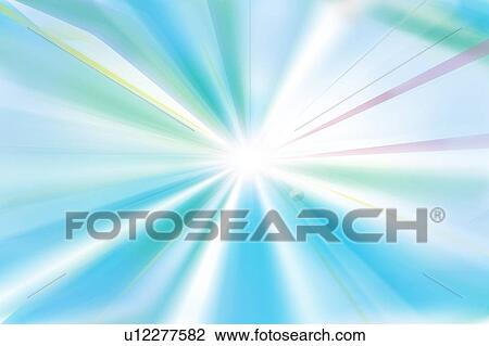 Stock Image - Blue Abstract. Fotosearch