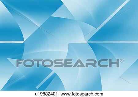 Stock Image - Blue Abstract. Fotosearch