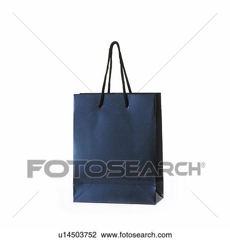 Blue Paper Bag View Large Photo Image Stock Image - Blue Paper Bag. Fotosearch