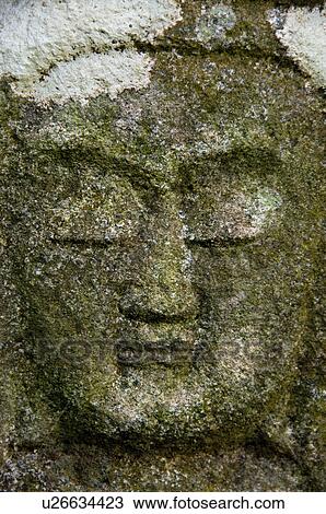 Stock Image - Buddhist statue, Ibaraki Prefecture, Japan. Fotosearch