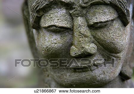 Stock Photo - Buddhist statue, Ibaraki Prefecture, Japan. Fotosearch