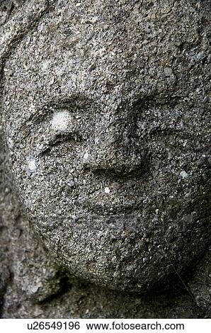 Stock Photograph - Buddhist statue, Ibaraki Prefecture, Japan. Fotosearch