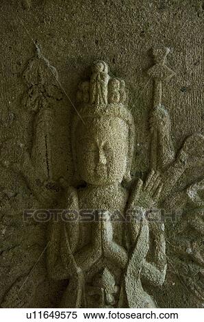 Stock Photography - Buddhist statue, Ibaraki Prefecture, Japan. Fotosearch