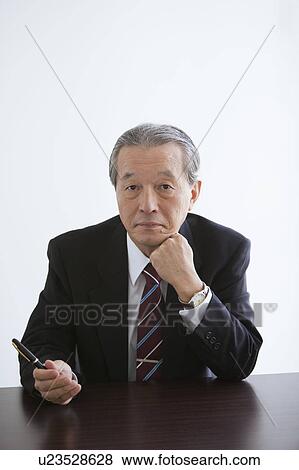 Businessman at Desk View Large Photo Image Stock Photo - Businessman at Desk. Fotosearch
