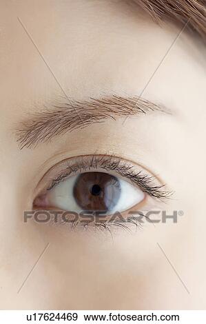Stock Photo - Close Up of Young Woman. Fotosearch