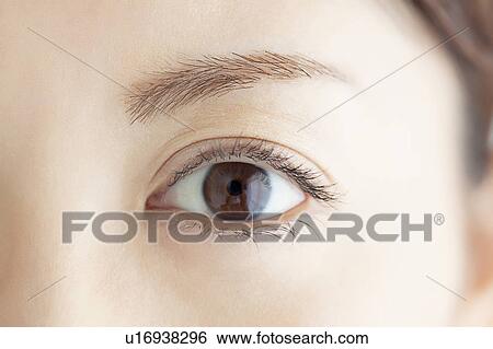 Close Up of Young Woman View Large Photo Image Stock Photograph - Close Up of Young Woman. Fotosearch