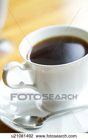 Stock Image - Coffee in a cup. Fotosearch
