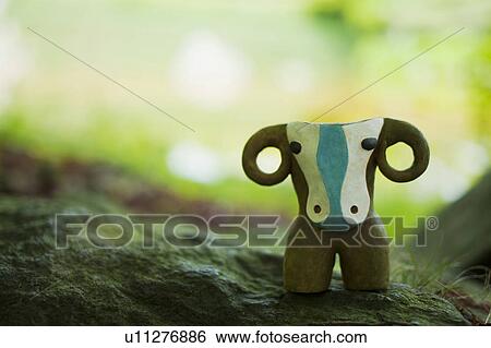 Stock Photograph - Decorative Cow. Fotosearch