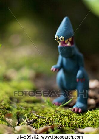 Stock Image - Decorative Dinosaur. Fotosearch