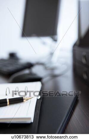 Stock Image - Desk. Fotosearch