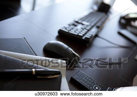 Desk View Large Photo Image Stock Image - Desk. Fotosearch