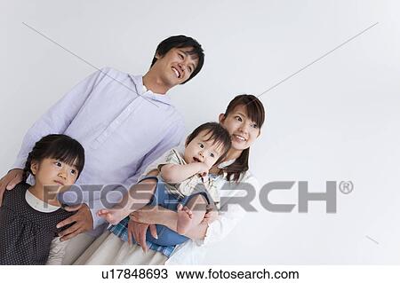 Family of Four View Large Photo Image Stock Image - Family of Four. Fotosearch