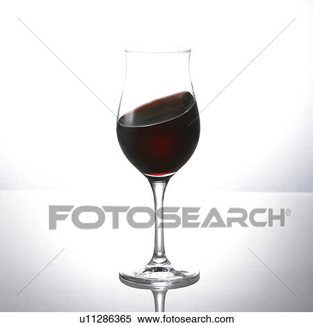 Stock Photography - Glass of Red Wine. Fotosearch