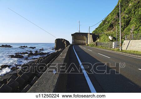 Golden Road View Large Photo Image Picture - Golden Road. Fotosearch