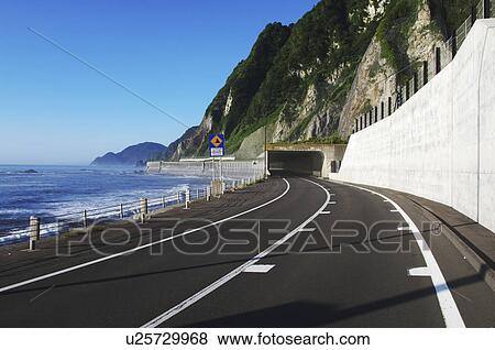 Golden Road View Large Photo Image Stock Photo - Golden Road. Fotosearch