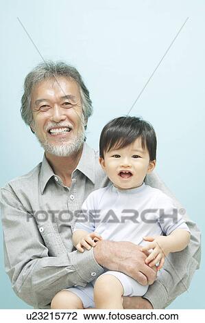 Grandfather and Grandson View Large Photo Image Stock Image - Grandfather and Grandson. Fotosearch
