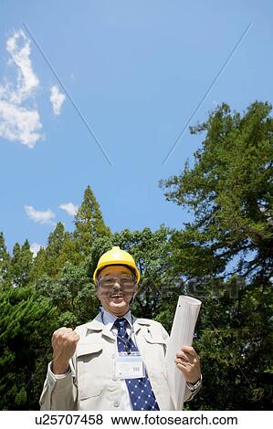 Happy Construction Worker View Large Photo Image Stock Photo - Happy Construction Worker. Fotosearch