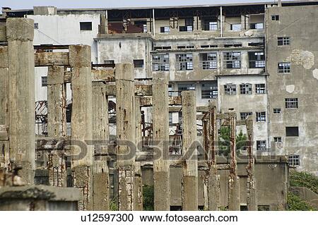 Hashima Island (Gunkan Island), Nagasaki Prefecture, Kyushu, Japan View Large Photo Image Stock Image - Hashima Island (Gunkan Island), Nagasaki Prefecture, Kyushu, Japan. Fotosearch
