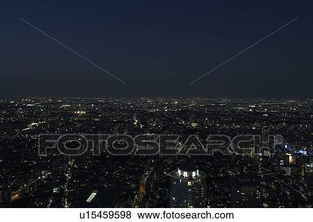 Ikebukuro at Night View Large Photo Image Stock Photo - Ikebukuro at Night. Fotosearch