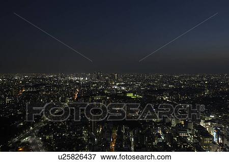 Ikebukuro at Night View Large Photo Image Stock Photo - Ikebukuro at Night. Fotosearch