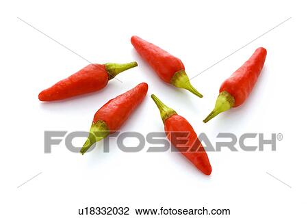 Stock Image - Island Chili Red pepper. Fotosearch