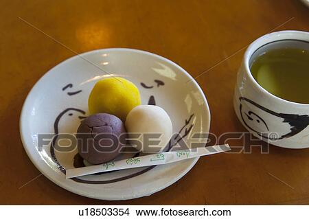 Japanese Sweets and Tea View Large Photo Image Picture - Japanese Sweets and Tea. Fotosearch