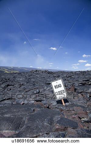 Stock Photograph - Kilauea volcano, Big Island, Hawaii Islands, USA. Fotosearch