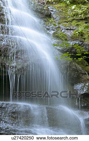 Stock Image - Kudan-no-taki waterfall, Aomori Prefecture, Japan. Fotosearch