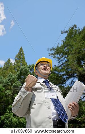 Mature Construction Worker View Large Photo Image Stock Image - Mature Construction Worker. Fotosearch