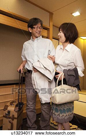 Mature Couple in Hotel View Large Photo Image Stock Photo - Mature Couple in Hotel. Fotosearch
