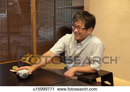 Mature Man Having Tea View Large Photo Image Stock Image - Mature Man Having Tea. Fotosearch