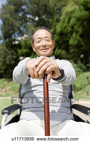 Mature Man in Wheelchair View Large Photo Image Stock Photo - Mature Man in Wheelchair. Fotosearch