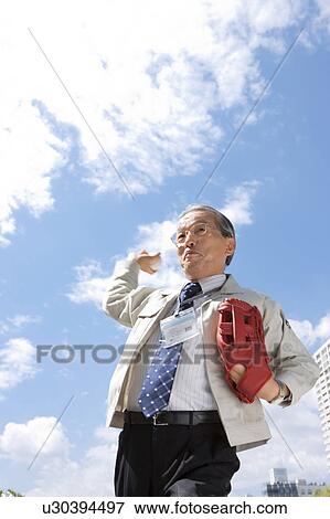 Mature Man Playing Baseball View Large Photo Image Stock Photo - Mature Man Playing Baseball. Fotosearch