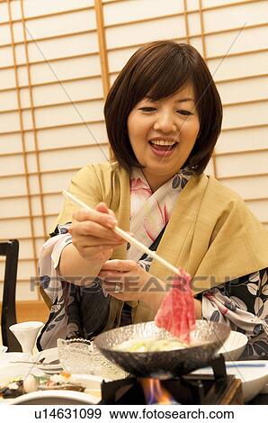Mature Woman Having Dinner View Large Photo Image Stock Photo - Mature Woman Having Dinner. Fotosearch