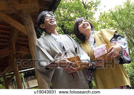 Middle-aged Couple in Spa View Large Photo Image Stock Image - Middle-aged Couple in Spa. Fotosearch