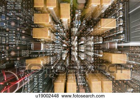 Motherboard View Large Photo Image Stock Photo - Motherboard. Fotosearch