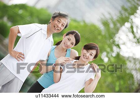 Parents and Adult Daughter View Large Photo Image Picture - Parents and Adult Daughter. Fotosearch