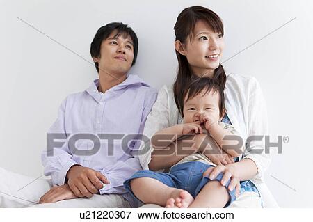 Parents and Baby Boy View Large Photo Image Stock Photo - Parents and Baby Boy. Fotosearch