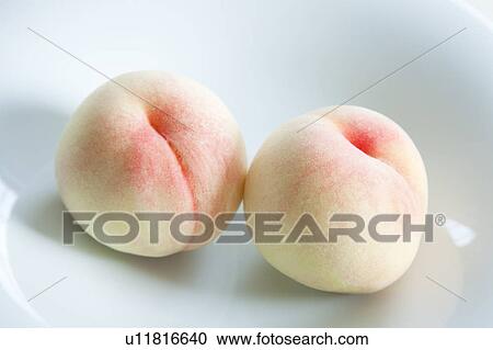 Peaches on plate View Large Photo Image Stock Image - Peaches on plate. Fotosearch