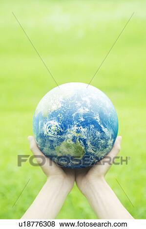 Person Holding Globe View Large Photo Image Stock Photo - Person Holding Globe. Fotosearch