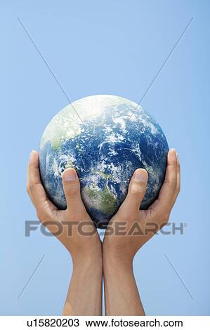 Person Holding Up Globe View Large Photo Image Stock Image - Person Holding Up Globe. Fotosearch