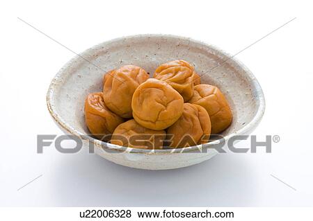 Stock Photo - Pickled Plums. Fotosearch