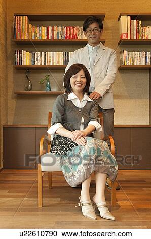 Stock Image - Portrait of Mature Couple. Fotosearch