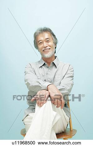 Stock Image - Portrait of Mature Man. Fotosearch