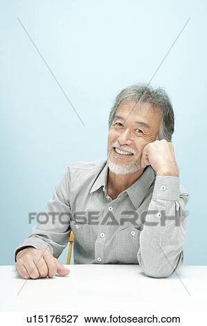 Stock Photo - Portrait of Mature Man. Fotosearch