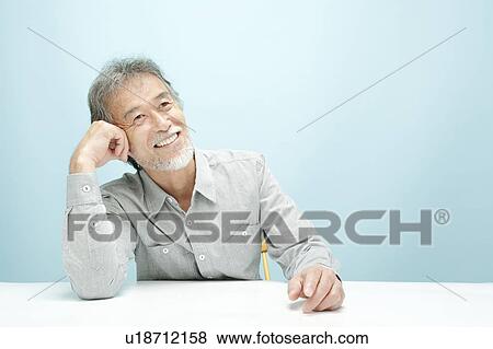 Portrait of Mature Man View Large Photo Image Stock Photo - Portrait of Mature Man. Fotosearch