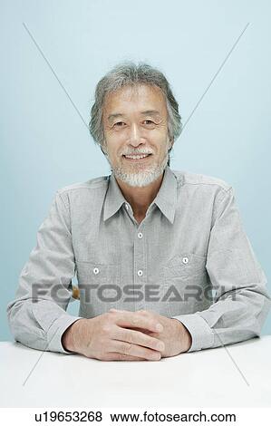 Stock Photo - Portrait of Mature Man. Fotosearch