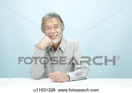 Stock Photograph - Portrait of Mature Man. Fotosearch