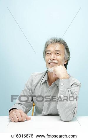Stock Photograph - Portrait of Mature Man. Fotosearch