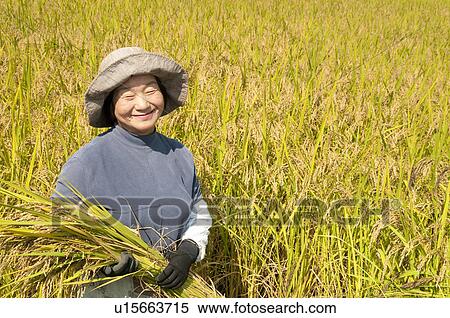 Portrait of Senior Female Farmer View Large Photo Image Stock Photography - Portrait of Senior Female Farmer. Fotosearch
